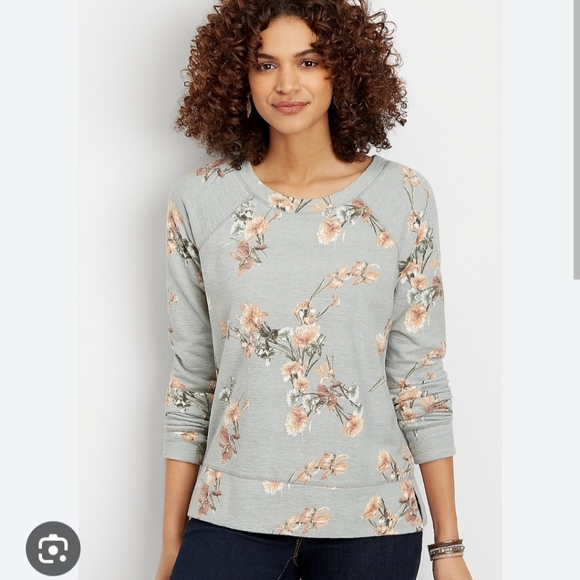 Maurices Floral Print Top - Picture 1 of 5
